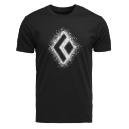 Чоловіча футболка Black Diamond M Chalked Up 2.0 Ss Tee чорний