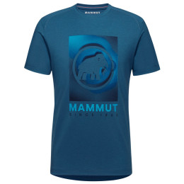 Чоловіча футболка Mammut Trovat T-Shirt Men Mammut синій Deep Ice