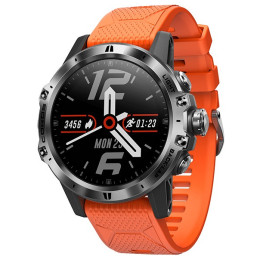 Годинник Coros Vertix GPS Adventure Watch срібний/помаранчевий Silver/Orange