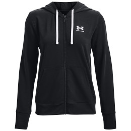 Жіноча толстовка Under Armour Rival Terry FZ Hoodie чорний