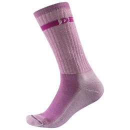Dámské ponožky Devold Outdoor Medium Woman Sock růžová Pink melange