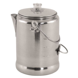 Konvice Easy Camp Adventure Coffee Pot stříbrná Silver