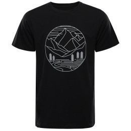 Чоловіча футболка Alpine Pro Morol чорний BLACK VARIANTA PC