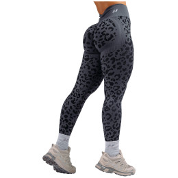 Жіночі легінси Nebbia Push-Up Compression Leopard Leggings Primal чорний BLACK LEOPARD