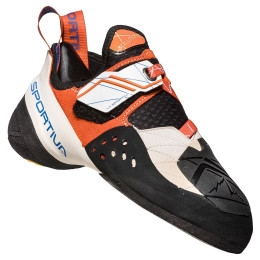 Жіночі скельники La Sportiva Solution Woman білий/помаранчевий White/Lily Orange