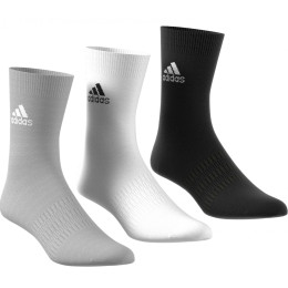 Шкарпетки Adidas Light Crew 3Pp сірий
