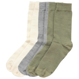 Шкарпетки Devold Daily Merino Light Sock 3Pk кольоровий мікс FOG MIX