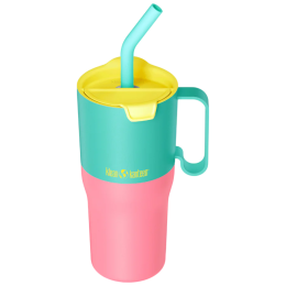 Термокружка Klean Kanteen Rise 26oz Tumbler (w/ Flip Straw Lid) рожевий Turquoise Kaleidoscope