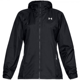 Жіноча вітровка Under Armour UA Forefront Rain Jacket чорний