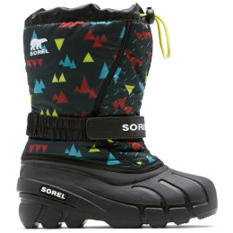 Дитячі чобітки Sorel Youth Flurry™ Print чорний Black, Black