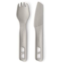 Столовий прибор Sea to Summit Horizon Cutlery Set - 2 Piece бежевий Moonstruck