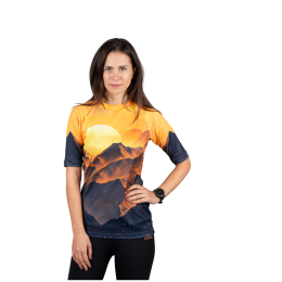 Жіноча функціональна футболка Drexiss All Sunset Yellow Coolmax