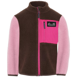Дитяча толстовка Didriksons Anten Kids Fullzip 2 Oyster Pink рожевий Oyster Pink