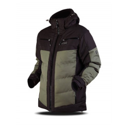 Чоловіча гірськолижна куртка Trimm Vario зелений khaki/ black