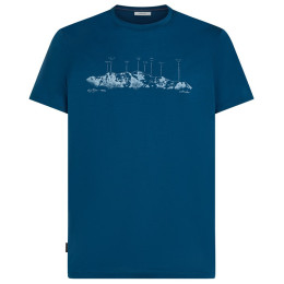 Чоловіча футболка Icebreaker Men Merino 150 Tech Lite SS Tee The Peaks