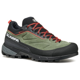 Жіночі туристичні черевики Scarpa Rapid Xt Gtx Wmn зелений/червоний Birch-Coral
