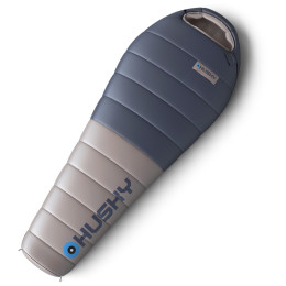 Пуховий спальник Husky Dopy синій/сірий blue/grey