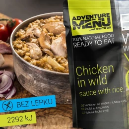Готова їжа Adventure Menu Курка в томатному соусі з рисом 400 г