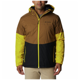 Чоловіча зимова куртка Columbia Point Park™ Insulated Jacket чорний/жовтий Delta, Black, Laser Lemon