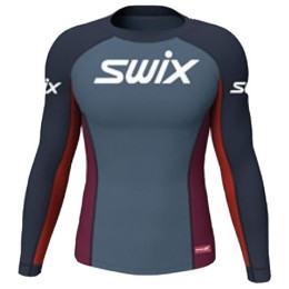 Чоловіча футболка Swix RaceX синій/червоний