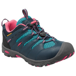 Дитячі черевики Keen Koven Low WP JR синій MidnightNavy/CapriBreeze