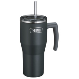 Термокружка Thermos Refreshing 850 ml чорний black matt