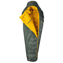 Пуховий спальник Patizon DPRO 590 L (186-200 cm) зелений Green/Gold