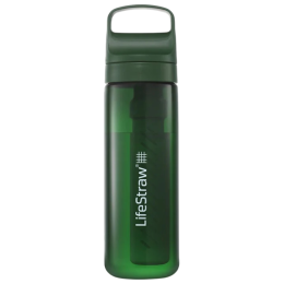 Фільтруюча пляшка LifeStraw Go 2.0 Water Filter Bottle 650 ml темно-зелений Terrace Green