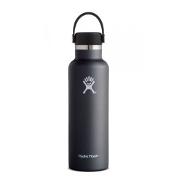 Термопляшка Hydro Flask Standard Mouth 21 oz чорний Black