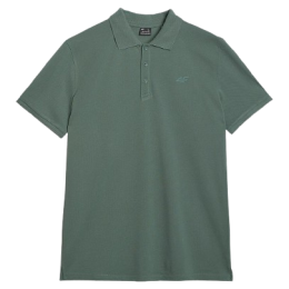 Чоловіча футболка 4F Polo Shirt M555 зелений GREEN