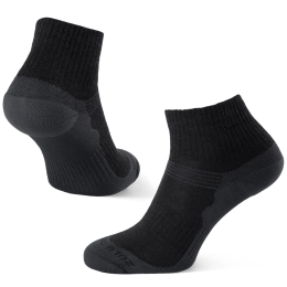 Шкарпетки Zulu Merino Lite чорний/сірий black/grey