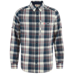 Чоловіча сорочка Fjällräven Fjällglim Regular Shirt M синій Dark Navy-Chalk White