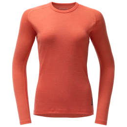 Жіноча функціональна футболка Devold Adventure Merino 190 Shirt Wmn помаранчевий Coral