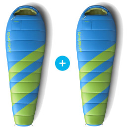 Набір зі спальника Husky Set spacáků Husky Mantilla -5° зелений/синій