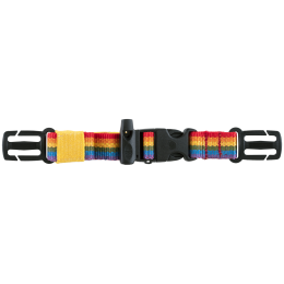 Нагрудна стяжка Fjällräven Kånken Rainbow Chest Strap кольоровий мікс Rainbow pattern