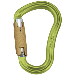 Karabina Rock Empire Carabiner HMS Magnum 2T zelená světle zelená