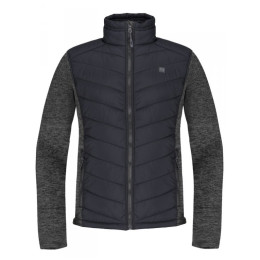 Чоловічий светр Loap Gabe чорний/сірий Black