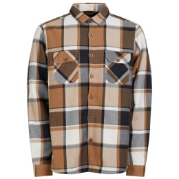 Чоловіча сорочка Fundango Roddy Lined Shirt коричневий coffee