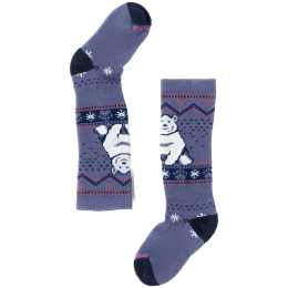 Шкарпетки Smartwool Kids' Wintersport Full Cushion Polar Bear синій