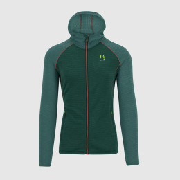 Чоловіча толстовка Karpos Ambrizzola Full-Zip Hoodie зелений