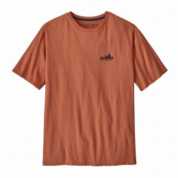 Чоловіча футболка Patagonia M's '73 Skyline Organic T-Shirt коричневий Sienna Clay