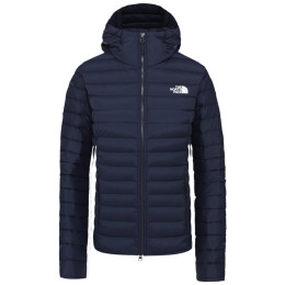 Жіноча пухова куртка The North Face W Stretch Down Hoodie темно-синій AviatorNavy