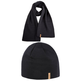 Набір Kama Merino čepice a šála A02 + S07 чорний black