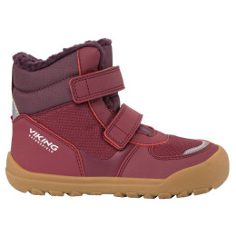 Дитячі зимові черевики Viking Outdoor Footwear Rowan Barefoot Warm WP 2V Wine бордовий Wine