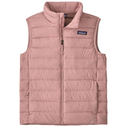 Дитяча жилетка Patagonia K's Down Sweater Vest - Fuzzy Mauve рожевий Fuzzy Mauve
