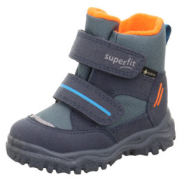 Дитяче взуття Superfit Husky1 Blau/Orange синій/помаранчевий Blau/Orange