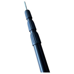 Телескопічна палиця для намету Human Comfort Aluminium Tarp pole 180 /3 parts чорний