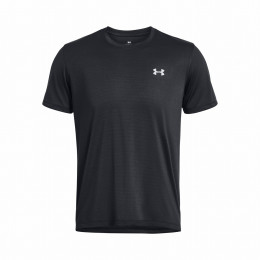 Чоловіча футболка Under Armour STREAKER TEE чорний Black/Reflective
