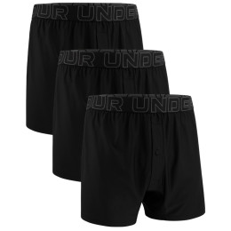 Чоловічі боксери Under Armour Lounge Tech Mesh Boxer - 6 чорний black