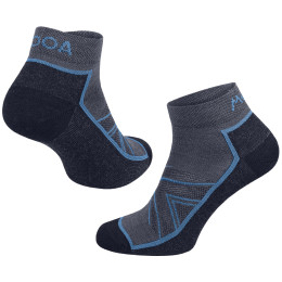 Шкарпетки MOOA Merino Adventure Low синій Denim Blue